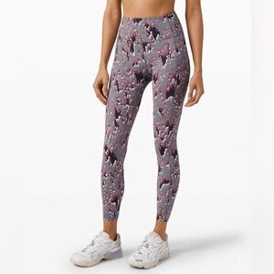 Lululemon Fast and Free High Rise Tight 25" Floral Flux Multi